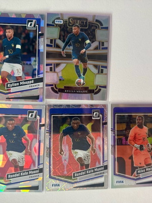 2023-24 Panini Soccer France Parallel Lot 5 κάρτες καινούργιες