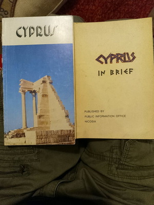 Cyprus books used, set of 2