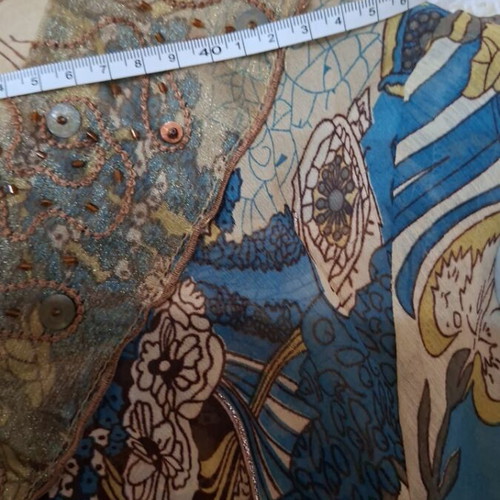 Zephirus Boho blouse 100% viscose like new, size Large