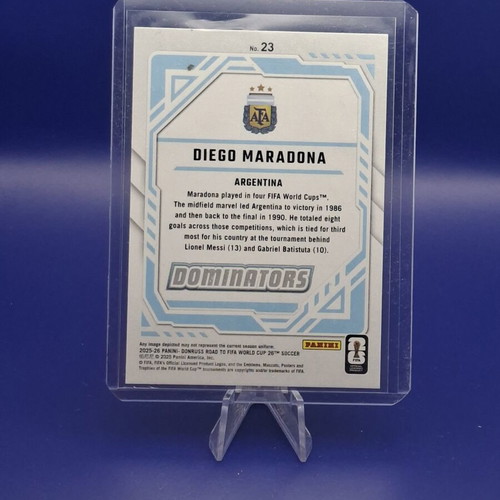 Panini Donruss WC Diego Maradona Dominators card new
