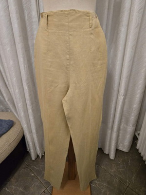 Linen cream pants size S like new