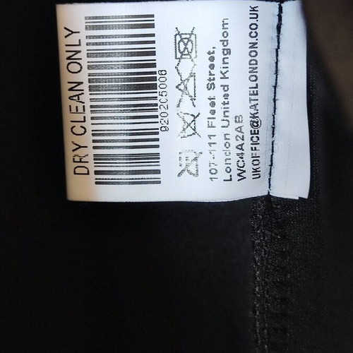 Katelondon women's jacket black like new, size M