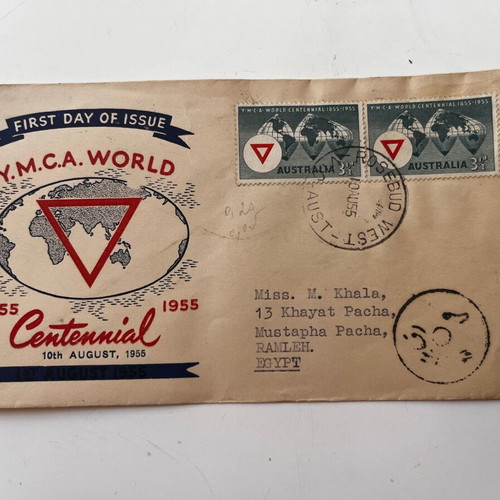 Australia First Day Covers 1955 used