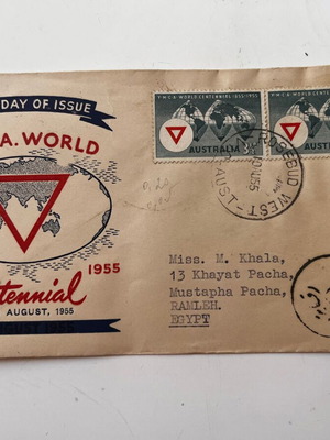 Australia First Day Covers 1955 used
