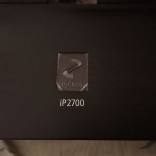 Canon Pixma iP2700 printer used, for parts, with box