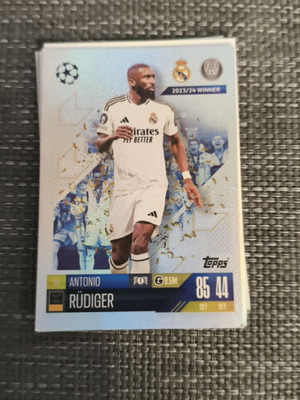 Topps Match Attax UEFA Antonio Rudiger like new