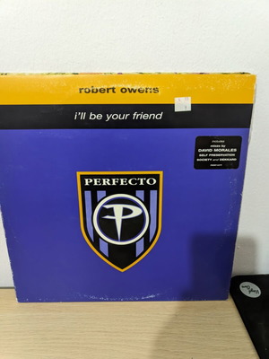12" Robert Owens I'll Be Your Friend vinyl used, electronic