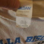 Gb tshirt μεταχειρισμένο, μέγεθος L, άσπρο, Gildan