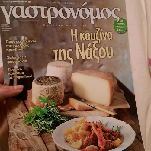 Gastronomos magazine used, pack of 9 issues