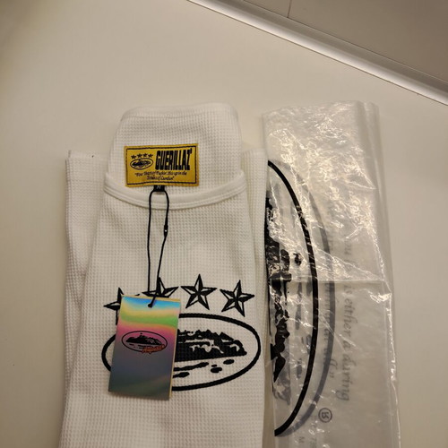 Corteiz white T-shirt, size large