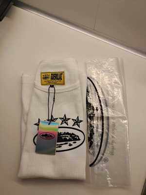 Corteiz white T-shirt, size large