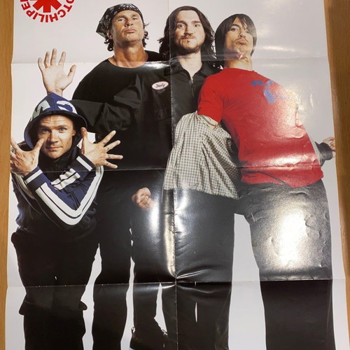 Sporty Red Hot Chili Peppers poster new