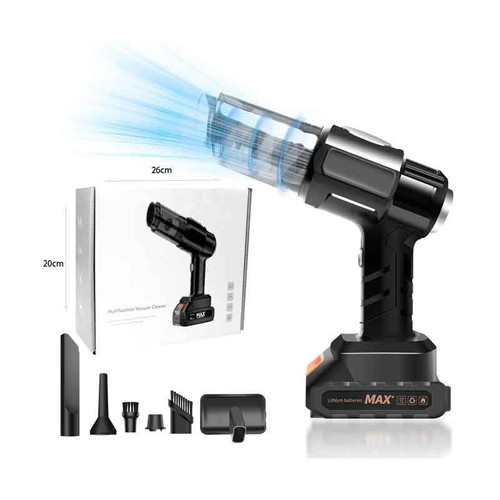 Cordless Electric Handheld Vacuum Cleaner new with 6 attachments