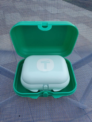 Σετ Tupperware δύο τεμαχίων, μεσαίο και μικρό, αεροστεγή
