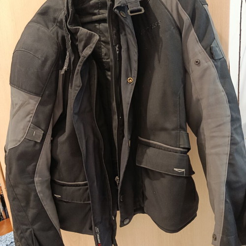 Dainese jacket D-dry 54 no used with shoulder, elbow, and back protection