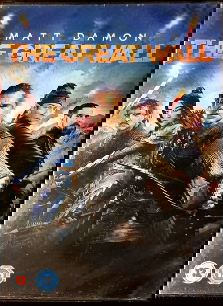 DVD THE GREAT WALL ACTION/FANTASY MOVIE WITH MATT DAMON AND PEDRO PASCAL