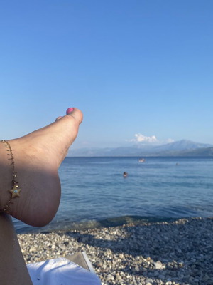Ατσάλινο αλυσιδάκι ποδιού με αστέρια καινούργιο, χρυσαφί