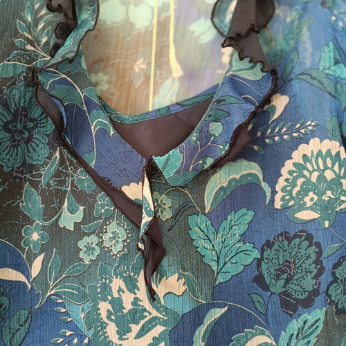 Women's set of three pieces like new in shades of blue and petrol