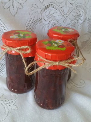 Wild Forest Strawberry Jam made to order