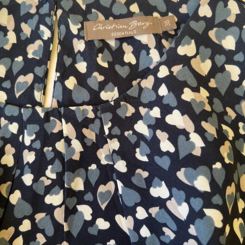 Christian Berg blouse like new, multicolor, size S