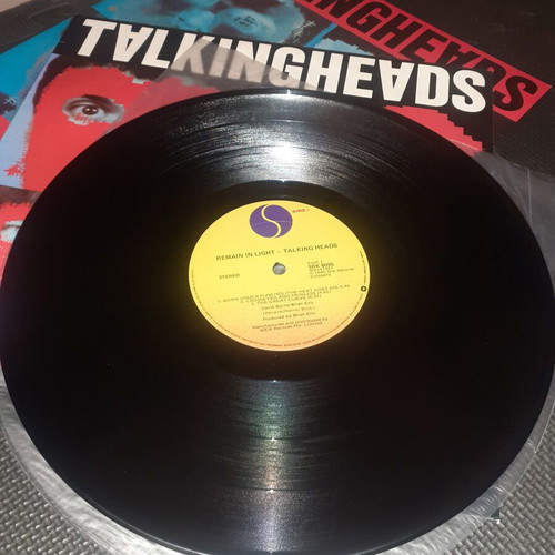 Talking Heads Remain In Light Original 1980 Australian Vinyl LP with Inserts