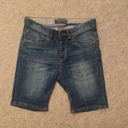 Jean shorts Bonobo used, size XS, blue