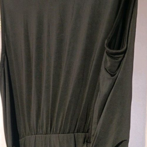 Asymmetric black dress size M used