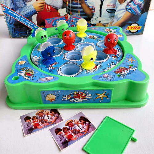 The Little Fishermen board game 1985 Lyra new