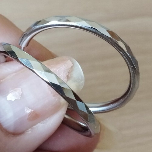 Elegance silver hoop earrings 30 mm