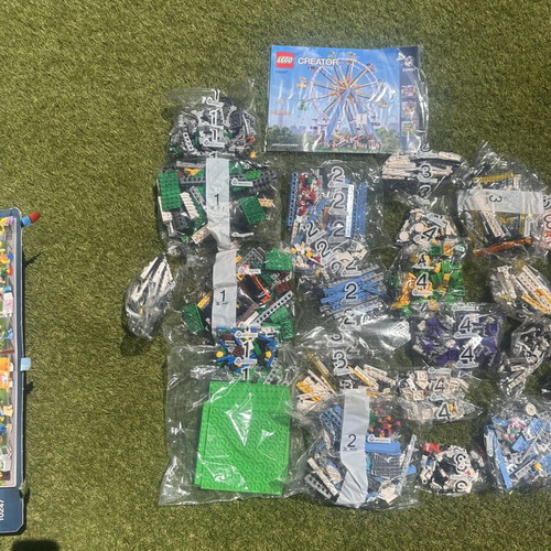 Lego Ferris Wheel 10247 like new, unopened bags and instructions