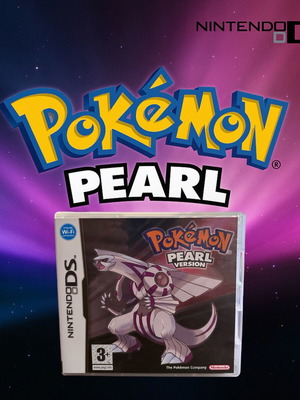 Оригинален Pokémon Pearl за Nintendo DS PAL/UK, колекционерско издание CIB