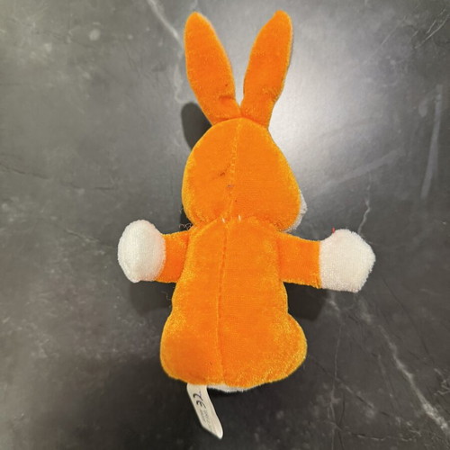 Plush bunny used, medium size