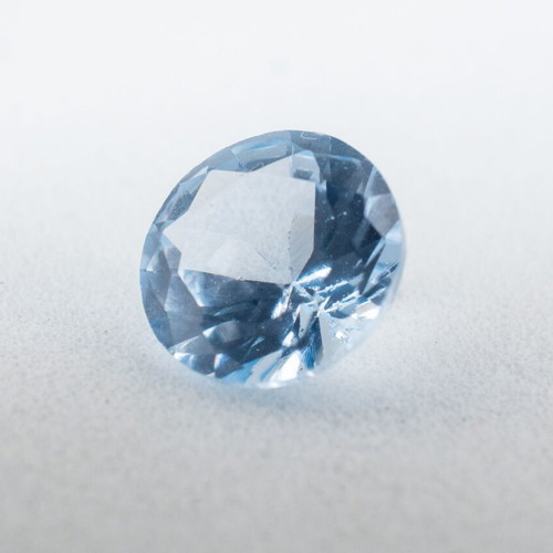 Aquamarine 1.00ct natural sky blue used gemstone