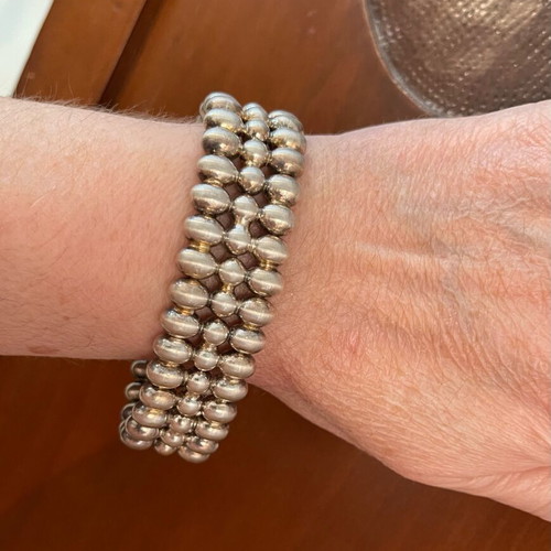 Ilias Lalaounis Vintage Silver 925 Bracelet like new, 75g