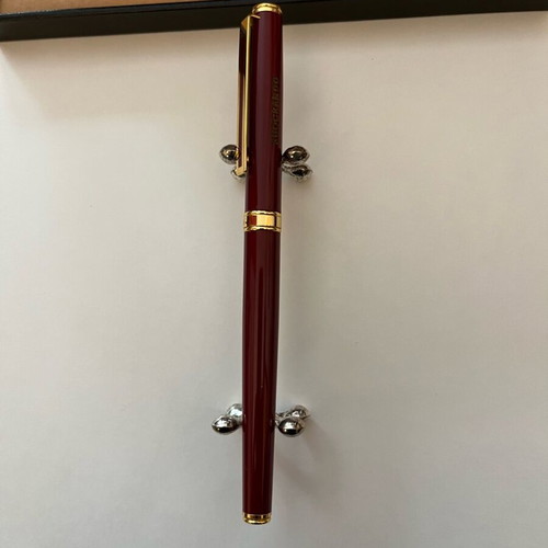 Colibri pen new burgundy with engraved Knockando