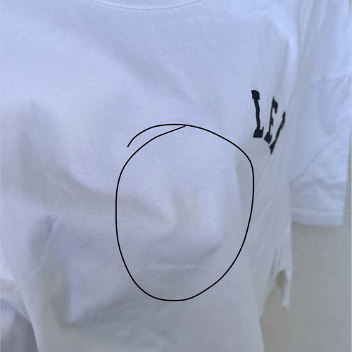 Lee men's white T-shirt XXL regular fit