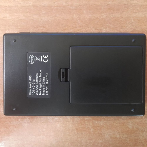 AWS-100 Digital Precision Scale 100 g x 0.01 g with 100 g Calibration Weight