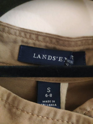 Cotton jacket used, size M, brown