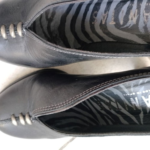 Hispanitas leather pumps used, black, size 36