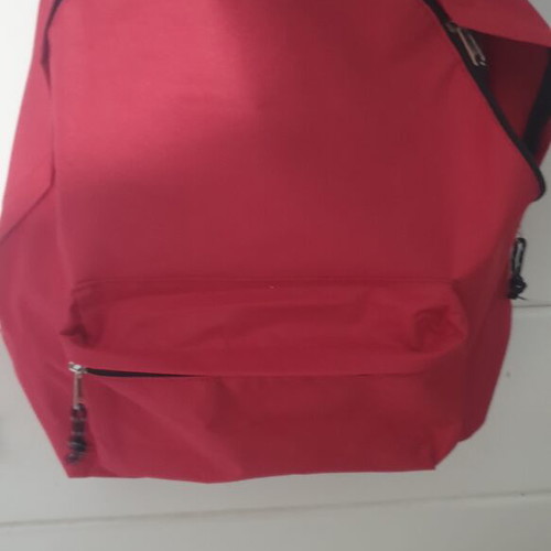 School Backpack red color like new