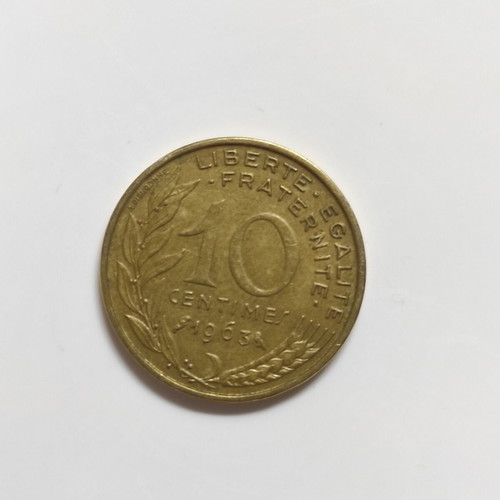 Νόμισμα France 10 Centimes 1963 μεταχειρισμένο
