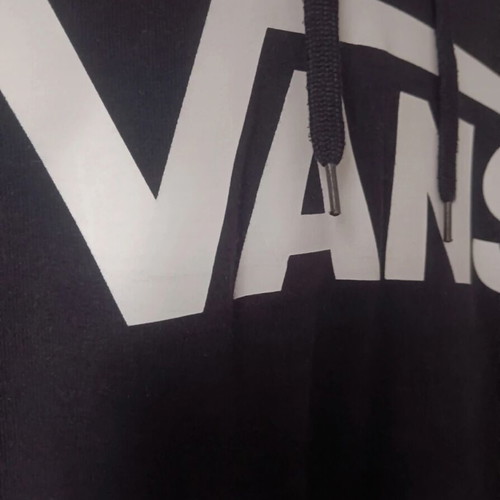 Vans hoodie used, size M, black