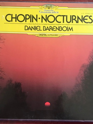 Daniel Barenboim Chopin Nocturnes διπλός δίσκος βινυλίου