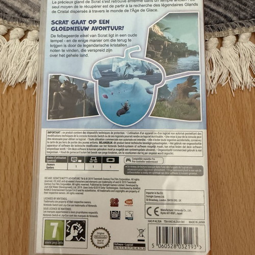Ice Age Nintendo Switch game
