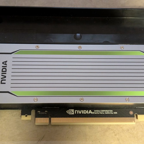 NVIDIA Tesla T4 16GB GDDR6 GPU used, low-power PCIe for machine learning