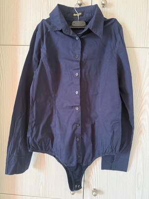 Women's bodysuit shirt used, blue, size XL