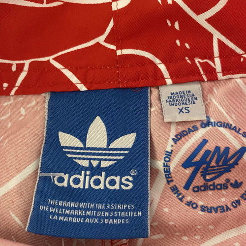 Adidas men's swim shorts XS used, multicolor