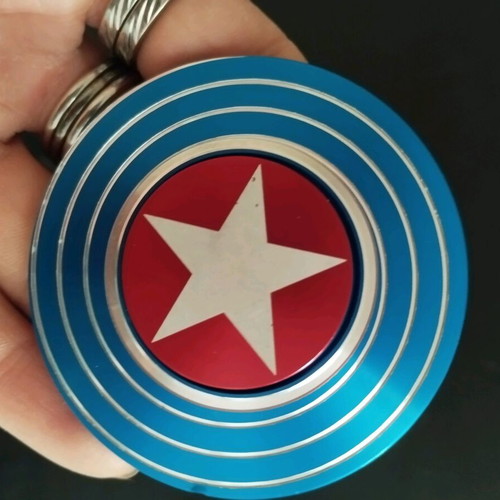 Fidget Spinner Captain America like new, steel