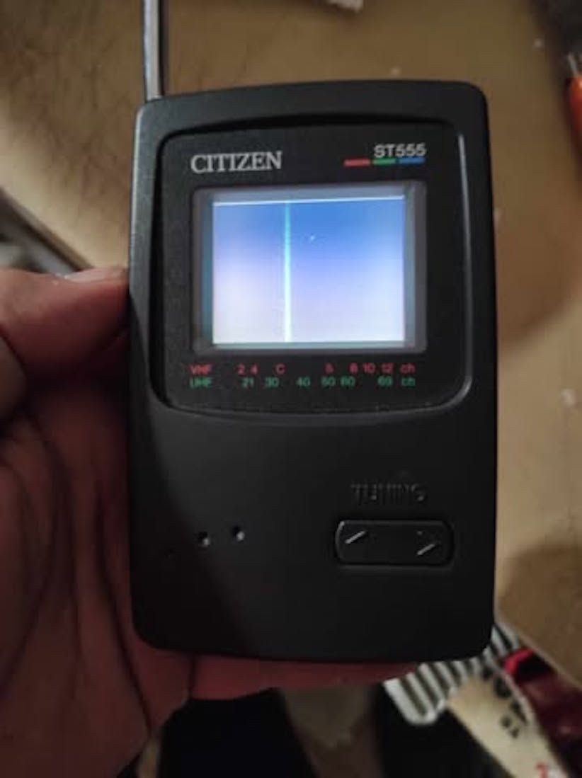 Citizen Mini TV ST555 color used, fully… - € 15,00 - Vendora.cy
