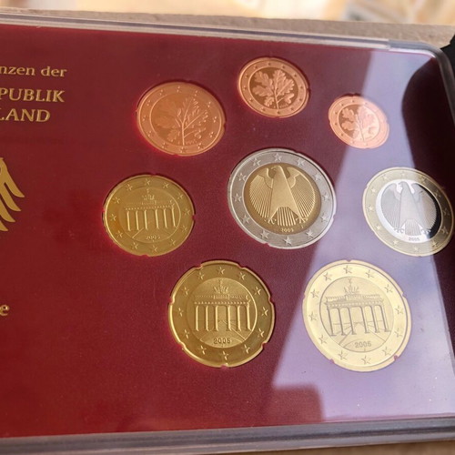 Germany 2005 Euro Proof Coin Set new in original case
